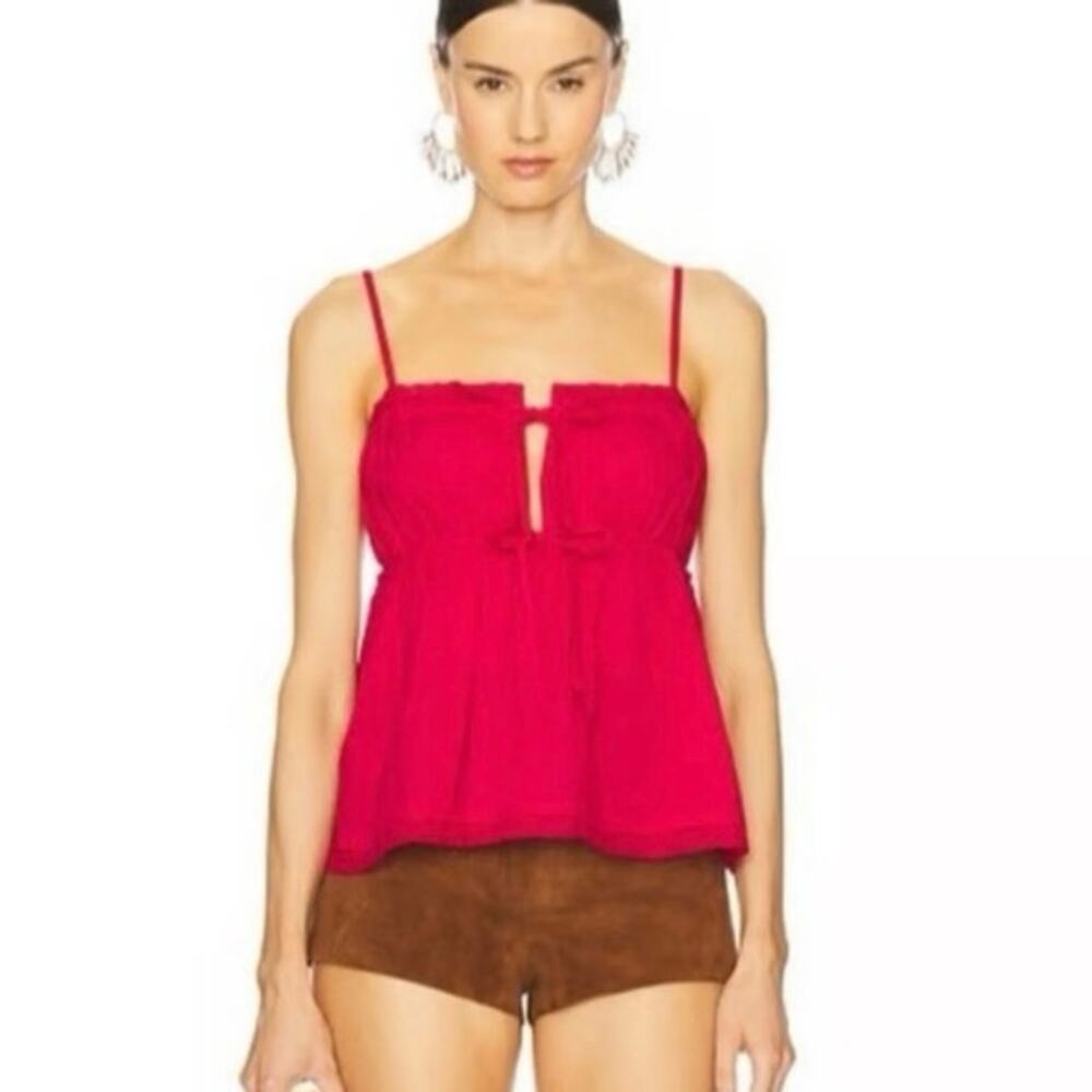 Ulla Johnson Quinn Cosmos Dotted Lace Top Size 14 NWT Summer Boho Festival